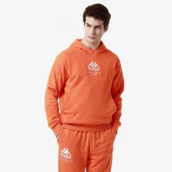 Bluza z kapturem Kappa Giano. Brązowe bluzy z kapturem męskie Kappa, m. Za 255.30 zł.
