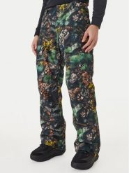 DC Shoes Spodnie snowboardowe Code ADYTP03049 Zielony Regular Fit. Zielone spodnie materiałowe męskie DC Shoes, bez wzorów, z syntetyku, sportowe. Za 559.99 zł.