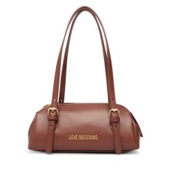 Torebka LOVE MOSCHINO. Brązowe torebki klasyczne damskie Love Moschino, bez wzorów, bez dodatków. Za 729.99 zł.