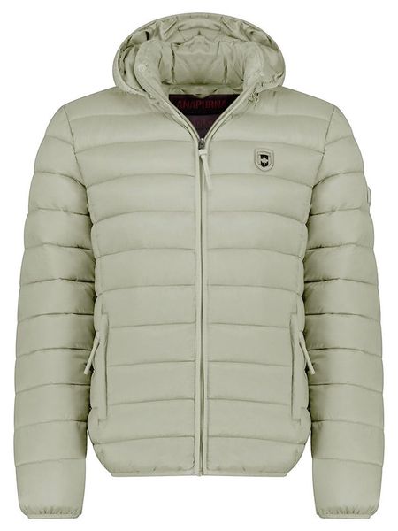 ANAPURNA Kurtka pikowana "Amitalana" w kolorze zielonym rozmiar: L. Zielone kurtki męskie ANAPURNA, l, z aplikacjami, bez kaptura. Za 196.70 zł.