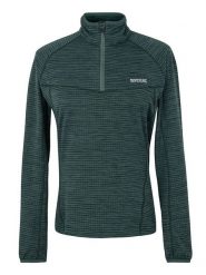 Regatta Bluza polarowa "Yonder II" w kolorze zielonym rozmiar: 36. Zielone bluzy bez kaptura damskie Regatta, z materiału. Za 100.99 zł.