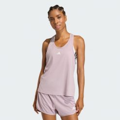 Szorty Pacer Essentials Knit High-Rise. Białe spodenki sportowe damskie Adidas, z materiału, na fitness i siłownię. Za 129.00 zł.