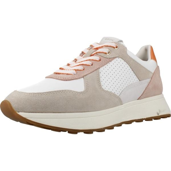Buty GEOX D AMABEL Biały. Białe obuwie trekkingowe damskie Geox. Za 306.99 zł.