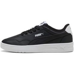 Buty sportowe damskie Puma Court Lally. Czarne buty sportowe na co dzień damskie Puma, bez wzorów, z syntetyku. Za 290.00 zł.