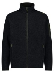 CMP Kurtka polarowa w kolorze czarnym rozmiar: 56. Czarne kurtki męskie CMP, s, bez wzorów, z dzianiny, bez kaptura. Za 113.63 zł.