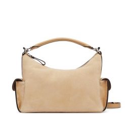 Torebka LAUREN RALPH LAUREN. Brązowe torebki klasyczne damskie Lauren Ralph Lauren, bez wzorów, bez dodatków. Za 1,699.00 zł.