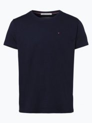 Tommy Jeans T-shirt Mężczyźni Bawełna niebieski, M. Niebieskie t-shirty męskie Tommy Jeans, m, bez wzorów, z bawełny, bez kołnierzyka. Za 149.95 zł.
