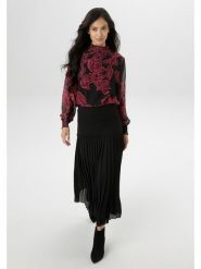 Aniston Spódnica w kolorze czarnym rozmiar: 46. Czarne spódniczki damskie Aniston, bez wzorów, z podwyższonym stanem, midi, proste. Za 74.11 zł.