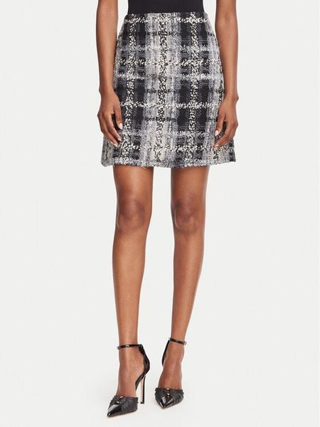 Rinascimento Spódnica midi CFC0131142003 Czarny Regular Fit. Czarne spódniczki damskie RINASCIMENTO, s, bez wzorów, z syntetyku, midi. Za 469.99 zł.