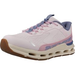 Buty SKECHERS GLIDE STEP VISTA LANE Rose. Czerwone buty trekkingowe męskie Skechers, z tkaniny, bez zapięcia, trekkingowe, Skechers Sport. Za 280.99 zł.