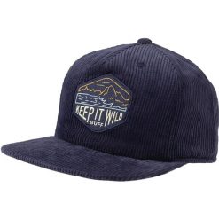 Czapka z daszkiem Trucker. Niebieskie czapki męskie Buff, bez wzorów, z materiału. Za 156.99 zł.