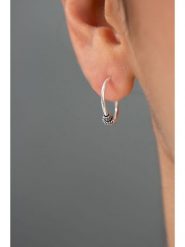 Lodie Silver Srebrne kolczyki-kreole rozmiar: onesize. Szare kolczyki damskie Lodie Silver, srebrne. Za 65.38 zł.