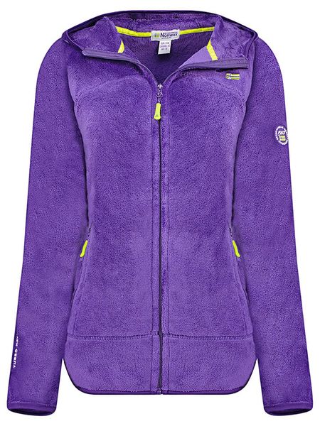 Geographical Norway Kurtka polarowa "Upalood" w kolorze fioletowym rozmiar: M. Różowe kurtki damskie Geographical Norway, m, bez wzorów, z polaru, bez kaptura. Za 109.00 zł.