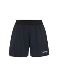 Craft Extend 2.0 Shorts W – Lekkie spodenki z recyklingowanego poliestru – Black. Czarne szorty damskie Craft, bez wzorów, z poliesteru. Za 216.00 zł.
