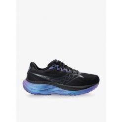 Buty do biegania męskie Saucony Ride 19. Czarne obuwie do biegania damskie Saucony. Za 656.19 zł.