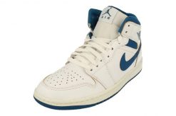 Buty do chodzenia męskie Nike Air Jordan 1 Mid. Białe obuwie do biegania damskie Nike, Nike Air Jordan. Za 588.70 zł.