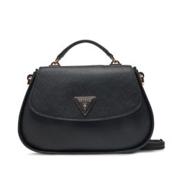Torebka Guess. Czarne torebki klasyczne damskie Guess, z aplikacjami, bez dodatków. Za 329.99 zł.