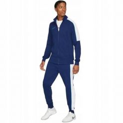 Męska Kurtka Dresowa Academy DriFIT. Niebieskie kurtki męskie Nike, m, bez wzorów, z dresówki, klasyczne, bez kaptura. Za 313.99 zł.