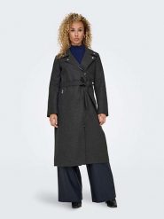 ONLY Płaszcz przejściowy w kolorze antracytowym rozmiar: XL. Czarne płaszcze damskie Only, xl, bez wzorów, z tkaniny. Za 158.10 zł.