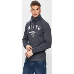 Blend - Bluza. Niebieskie bluzy bez kaptura męskie Blend, l, z bawełny. W wyprzedaży za 59.90 zł.