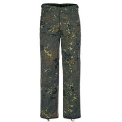 Spodnie bushcraft męskie Brandit US Ranger Flecktarn. Brązowe spodnie materiałowe męskie Brandit, bez wzorów, sportowe. Za 189.50 zł.