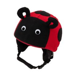 Czapka / nakładka na kask narciarski BIEDRONKA M - 80 cm -maksymalny obwód kasku. Czarne czapki męskie CASCO, na zimę, bez wzorów, sportowe. Za 25.00 zł.