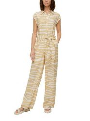 S.Oliver Kombinezon w kolorze beżowym rozmiar: 46. Brązowe kombinezony damskie S.Oliver, s, bez wzorów, bez kołnierzyka, bez ramiączek. Za 152.99 zł.