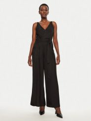 IVY OAK Kombinezon Patricia IO115149 Czarny Relaxed Fit. Czarne kombinezony damskie Ivy & Oak, bez wzorów, z syntetyku, bez kołnierzyka, bez ramiączek. Za 739.99 zł.