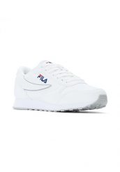 Męskie Buty Sportowe Orbit Low. Białe buty sportowe na co dzień męskie Fila, z materiału, bez zapięcia, trekkingowe. Za 149.00 zł.