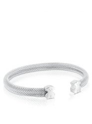 TOUS Bransoletka Mesh 1003962170 Srebrny. Szare bransoletki damskie Tous, srebrne. Za 699.99 zł.