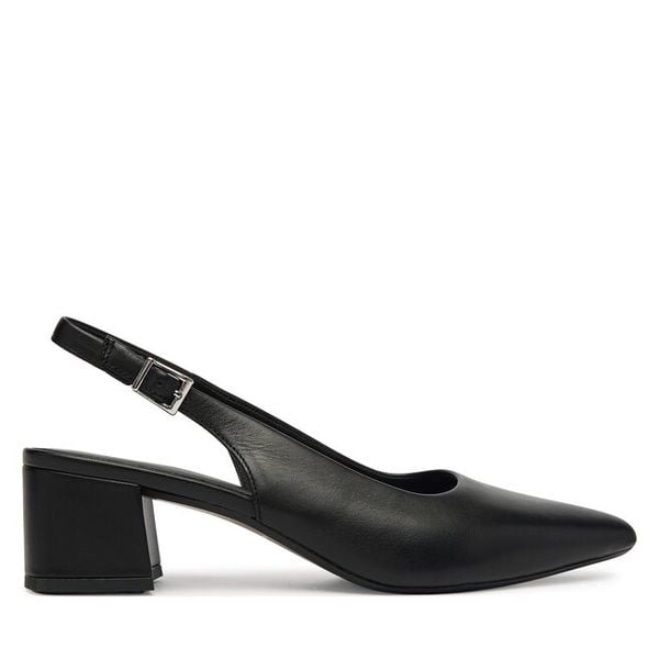 Czółenka Vagabond Shoemakers. Czarne czółenka damskie Vagabond Shoemakers, bez wzorów, bez obcasa. Za 413.99 zł.