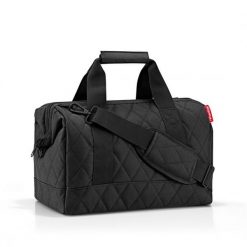 Torba allrounder m, rhombus black. Czarne torby sportowe damskie Reisenthel, z materiału. Za 241.00 zł.