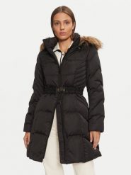 Guess Kurtka puchowa New Olga W4BL40 WEX52 Czarny Regular Fit. Czarne kurtki damskie Guess, xl, z aplikacjami, z puchu, bez kaptura. Za 1,349.00 zł.