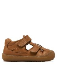 Froddo Sandały Ollie Sandal G2150186-2 M Brązowy. Brązowe sandały chłopięce Froddo, ze skóry, bez zapięcia. Za 209.99 zł.