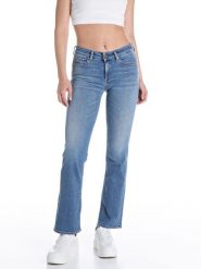 Replay Dżinsy - Bootcut fit - w kolorze błękitnym rozmiar: W30/L32. Niebieskie jeansy damskie Replay, z podwyższonym stanem. Za 279.95 zł.