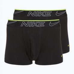 Bokserki męskie Nike Elite Cotton Stretch Trunk 2 pary. Bokserki męskie Nike, bez wzorów. Za 159.99 zł.