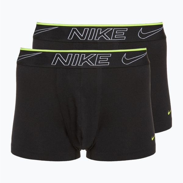 Bokserki męskie Nike Elite Cotton Stretch Trunk 2 pary. Bokserki męskie Nike, bez wzorów. Za 159.99 zł.