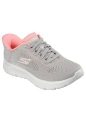 Buty SKECHERS GO WALK FLEX SAFIYA Beżowy. Brązowe obuwie do biegania damskie Skechers. Za 318.99 zł.