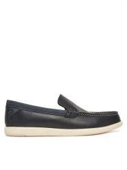 Clarks Mokasyny Bratton Loafer 26181278 Granatowy. Niebieskie mokasyny męskie Clarks, ze skóry. Za 279.99 zł.