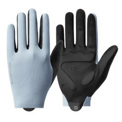 Rękawice rowerowe z pełnymi palcami unisex z ekranem dotykowym. Niebieskie obuwie trekkingowe damskie ROCKBROS, na lato. Za 93.60 zł.