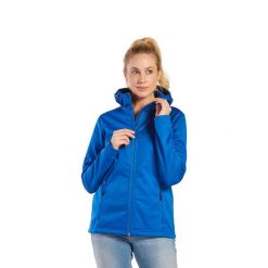 Kurtka damska Erima Softshell Performance. Niebieskie kurtki damskie Erima, s, bez wzorów, z materiału, bez kaptura. W wyprzedaży za 201.00 zł.