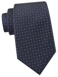 Krawat Męski - Angelo di Monti - Granatowy w Groszek. Niebieskie krawaty i muchy męskie Angelo di Monti, bez wzorów, z tkaniny, eleganckie. Za 45.00 zł.