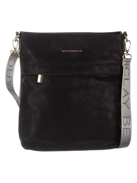 Betty Barclay Torebka w kolorze czarnym - 28 x 27 x 7 cm rozmiar: onesize. Czarne torebki klasyczne damskie Betty Barclay, bez wzorów, z materiału, bez dodatków. Za 218.57 zł.