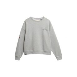 Koszulka dresowa damska z nadrukiem Superdry Athletic Essentials. Szare t-shirty damskie Superdry., m, bez wzorów, z dresówki, bez kołnierzyka. Za 276.45 zł.