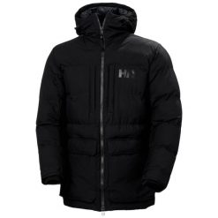 Kurtka puchowa Helly Hansen Patrol. Czarne kurtki męskie Helly Hansen, na zimę, m, bez wzorów, z puchu, z kapturem. Za 1,529.00 zł.