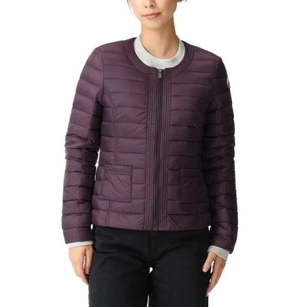 Kurtka JOTT DOUDA Fioletowy. Fioletowe kurtki damskie jott, bez wzorów, z tkaniny, bez kaptura. Za 423.99 zł.