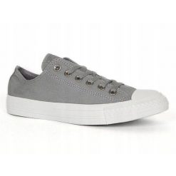 Buty na co dzień trampki unisex CONVERSE ALL STAR niskie. Szare trampki i tenisówki damskie Converse, bez wzorów, bez zapięcia. Za 279.00 zł.