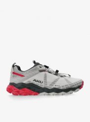 Buty turystyczne męskie AKU Flyrock GTX. Szare buty trekkingowe męskie Aku, z gore-texu, bez zapięcia, trekkingowe, gore-tex. Za 890.99 zł.