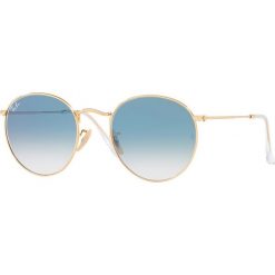 Ray-Ban - Okulary Arista. Żółte okulary przeciwsłoneczne męskie Ray-Ban, z materiału, okrągłe. W wyprzedaży za 479.90 zł.