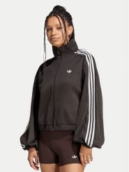 Adidas Bluza Lace Oversized Archive Track Top LG4278 Brązowy Regular Fit. Brązowe bluzy bez kaptura damskie Adidas, xl, z bawełny. Za 399.99 zł.